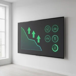 Comparison of four green energy options showing costs and carbon savings