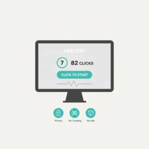 Privacy-first CPS test with no tracking or data collection