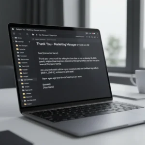 Follow up email after interview