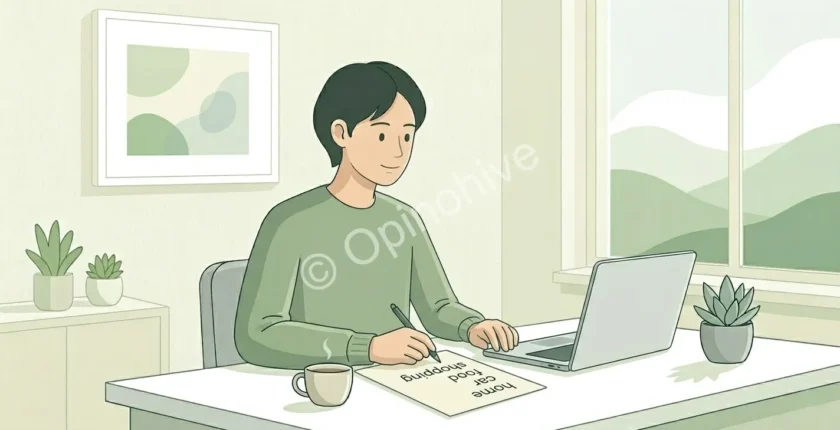 Step by step guide showing how to use a free online carbon footprint calculator at Opinohive